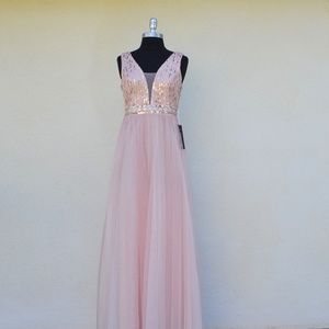 Rose Tulle Dress
